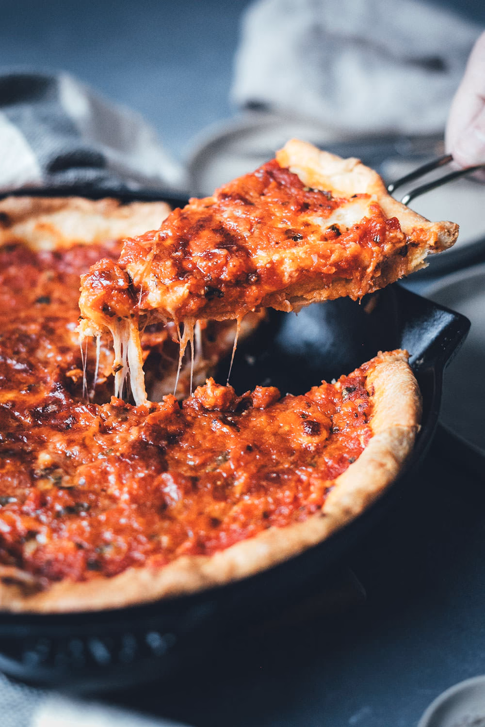 Wie macht man einen American Pizzateig?