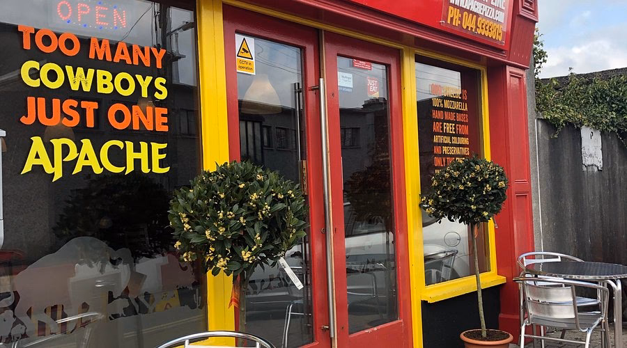 Does Apache Pizza deliver in Ireland?