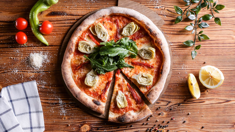 Wie macht man eine schnelle Pizza?