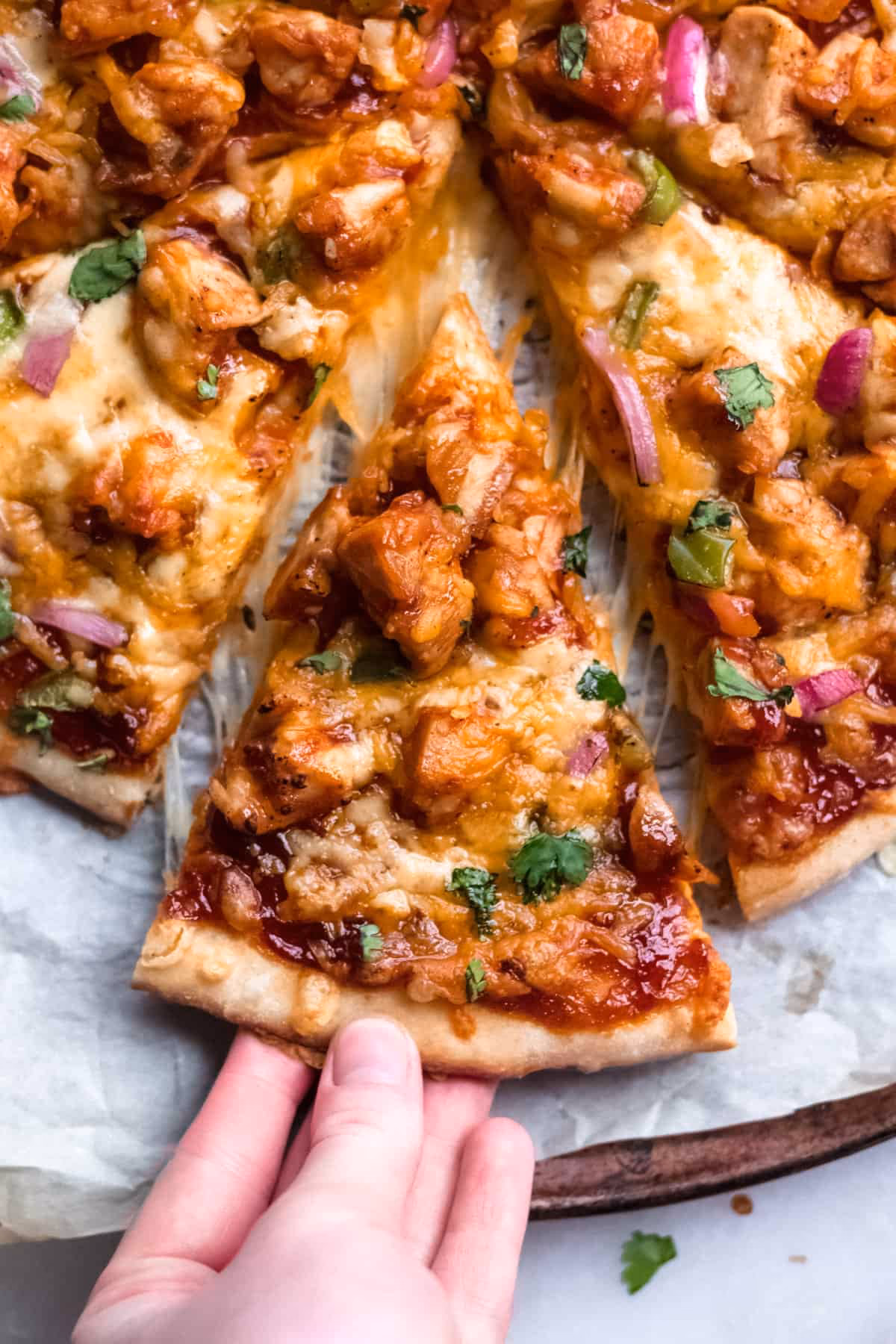 How do I make a gluten-free BBQ Chicken Pizza?