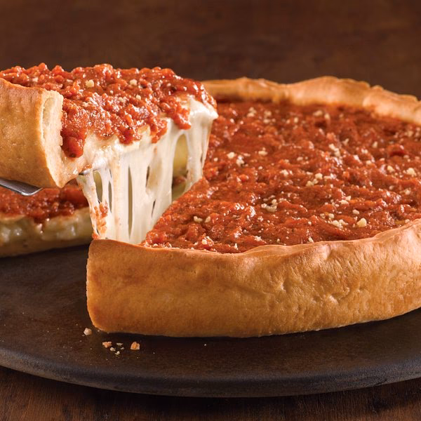 What are some famous Chicago pizza places?
