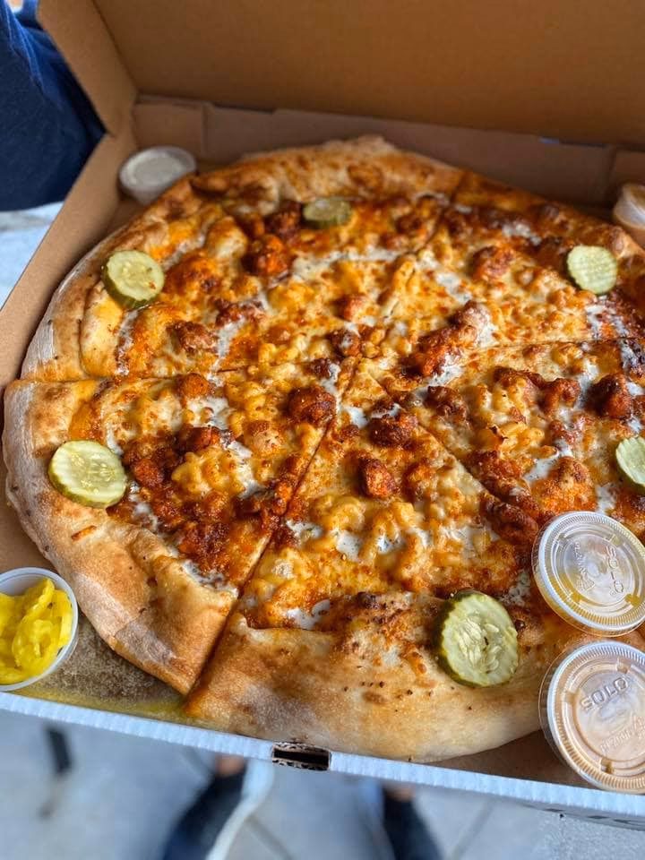 Does Columbus Monthly have pizza?