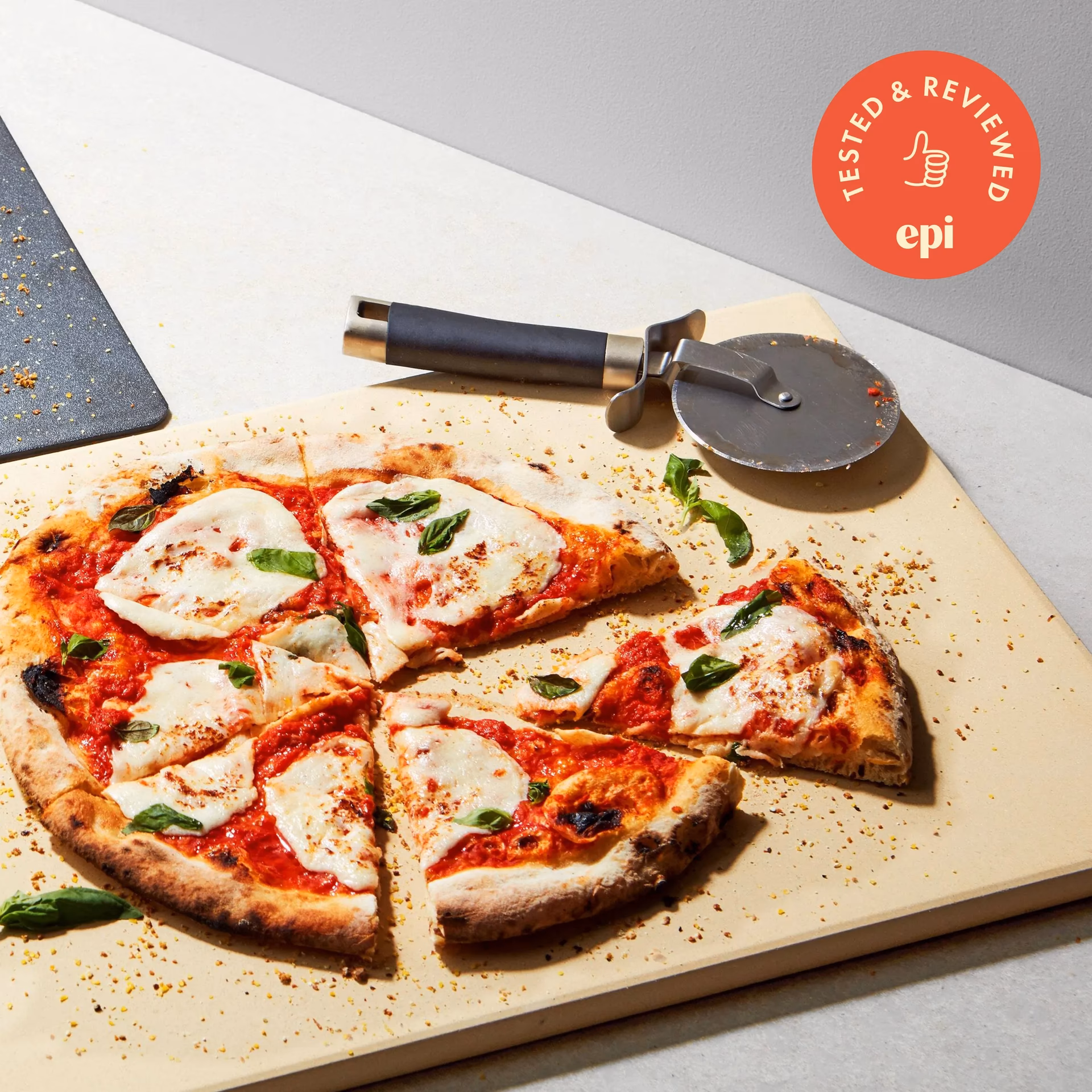 How do you cook a pizza with a stone?