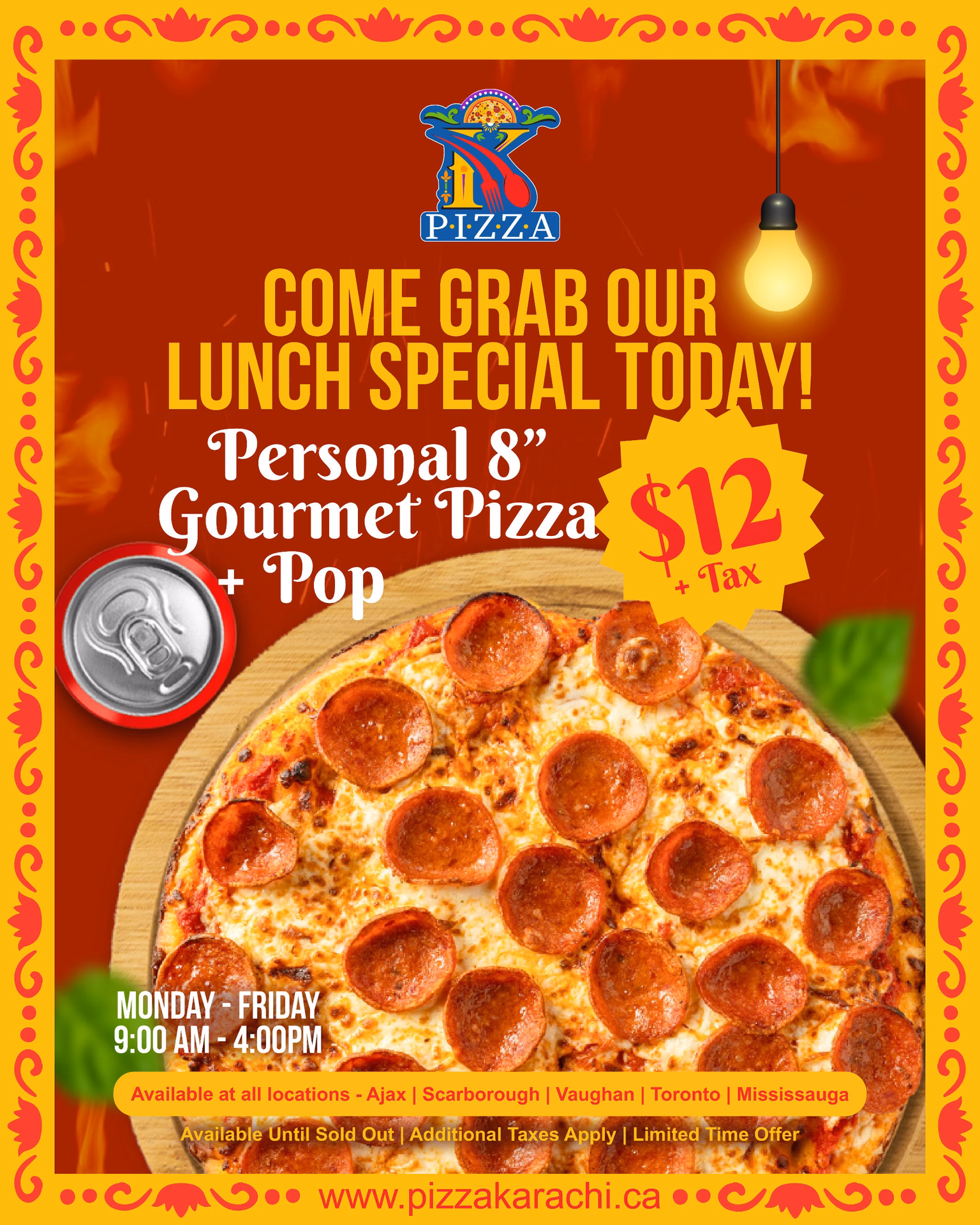 What is the Big Red pizza?