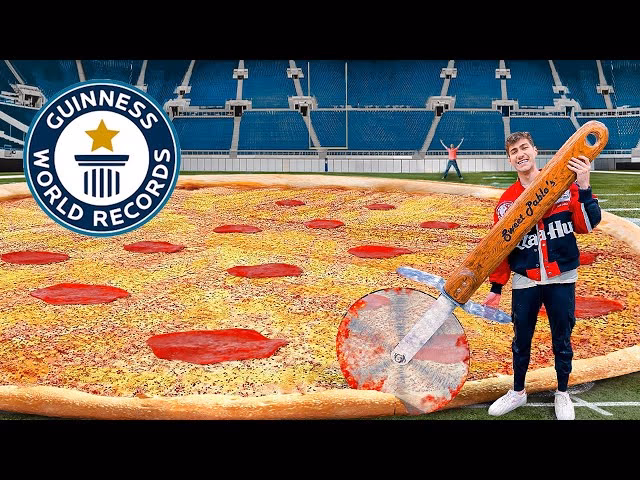 What is the largest pizza in the world?