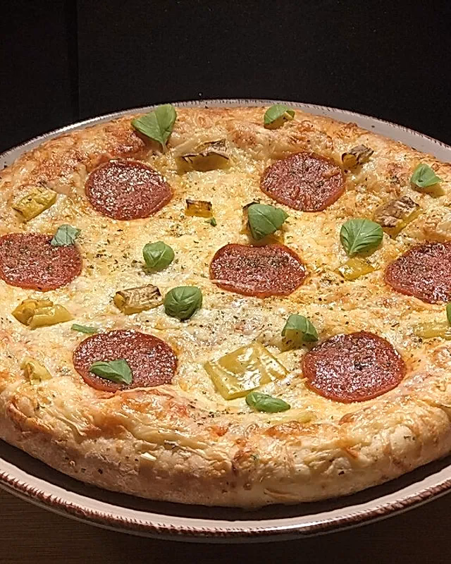 Wie lange kann man Pizza backen?