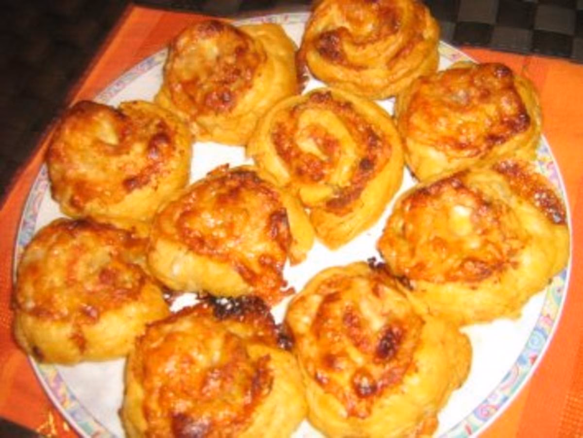 Wie kann man Blätterteig Backen?