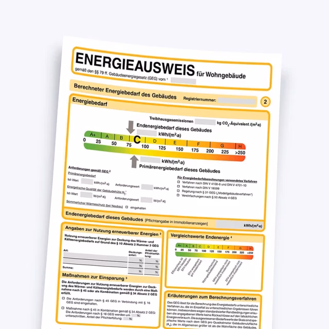 Was ist ein besserer Energieausweis?
