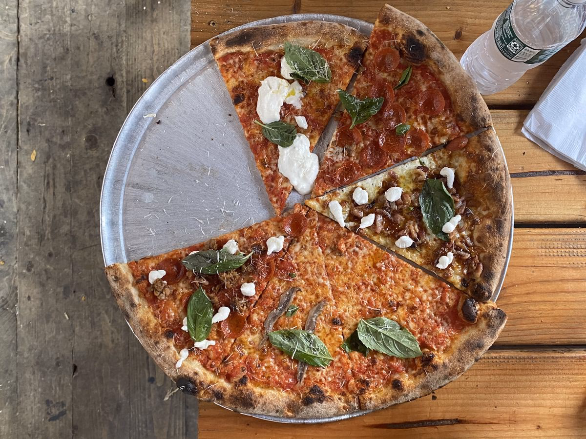 How do I enter Brooklyn pizza?