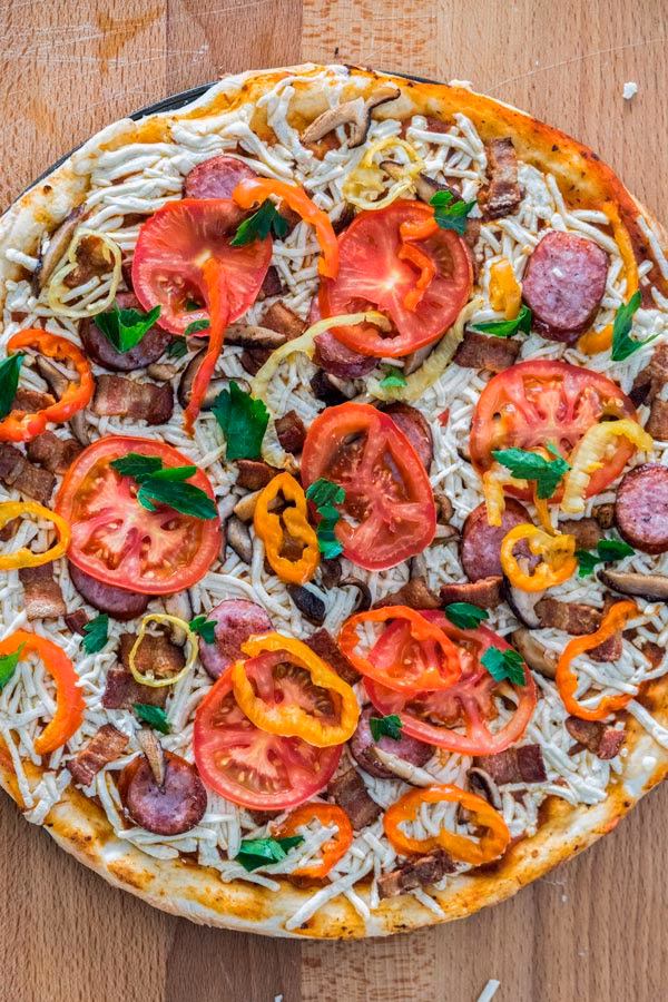 Is no crust pizza good for a carnivore diet?