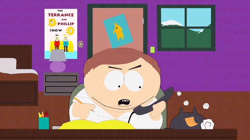 What does Cartman do with his unwanted fetuses?
