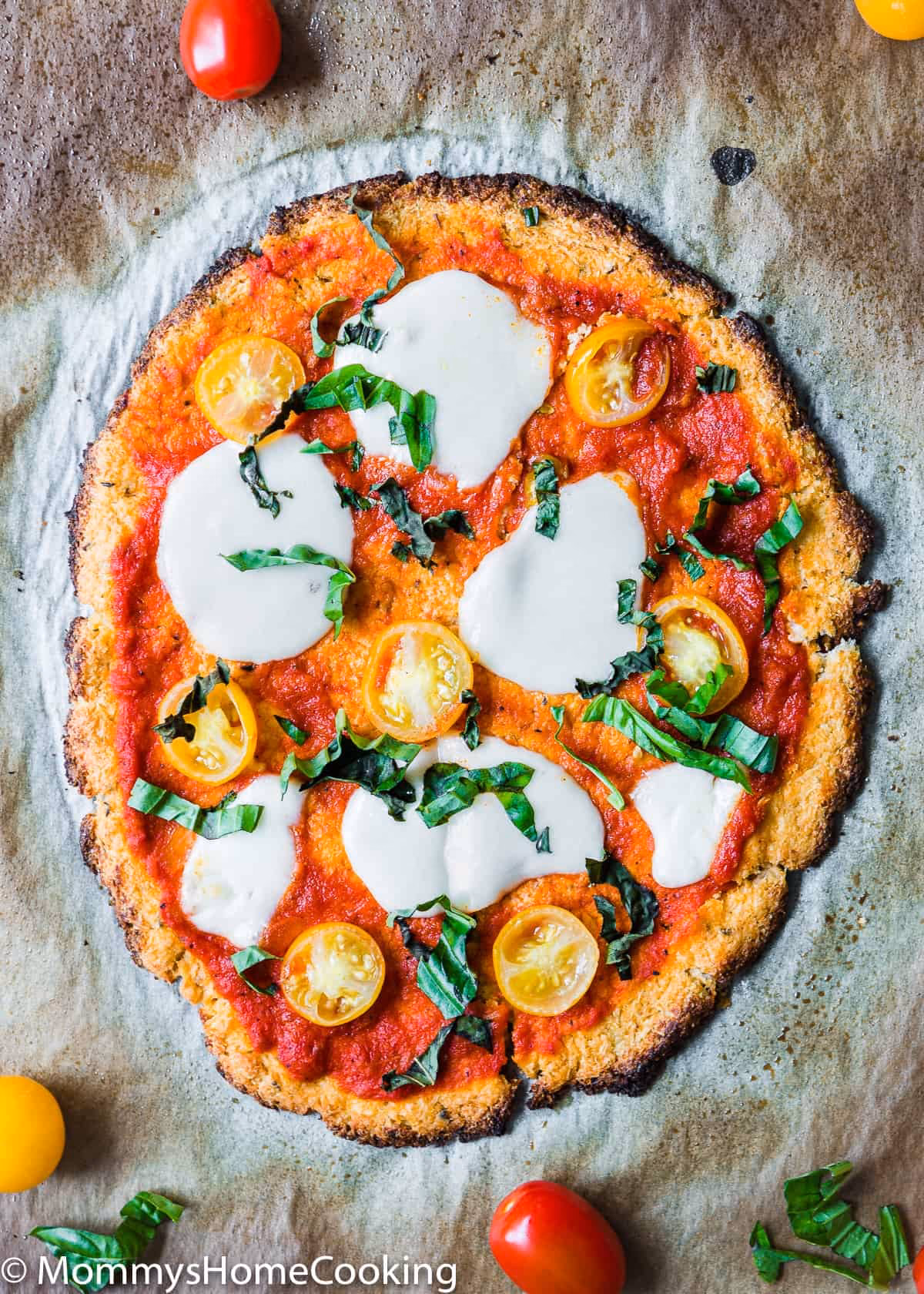 Is eggless cauliflower pizza crust gluten-free?