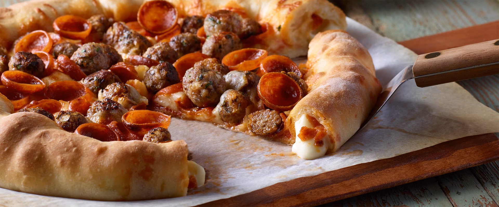 How much does a stuffed crust pizza cost?