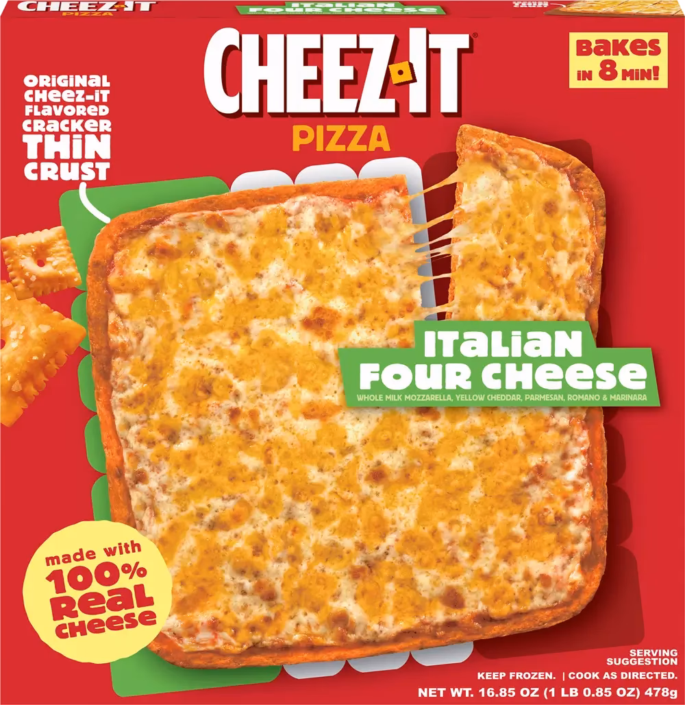 What is Cheez-It pizza?