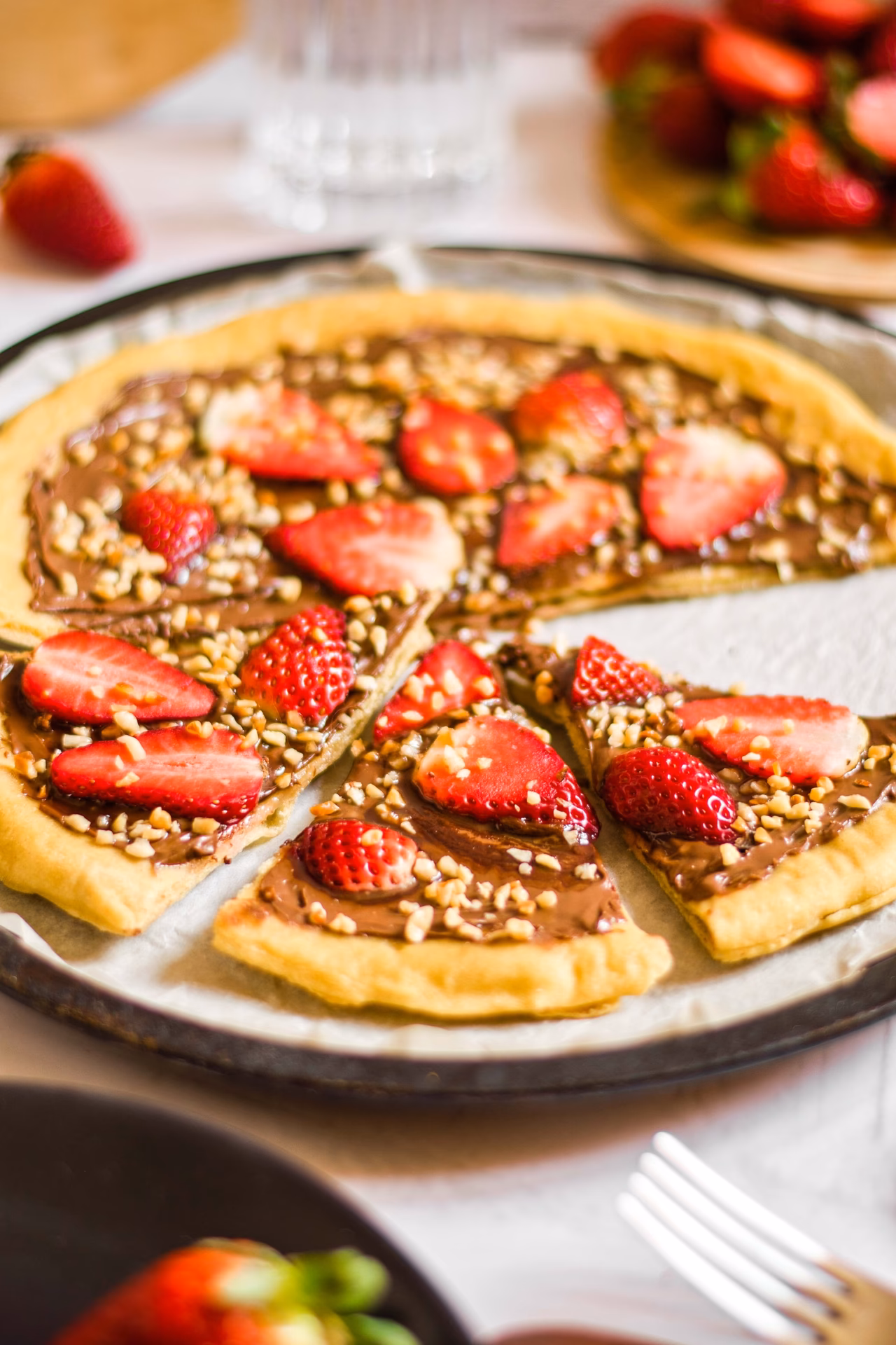 What makes a good chocolate pizza?