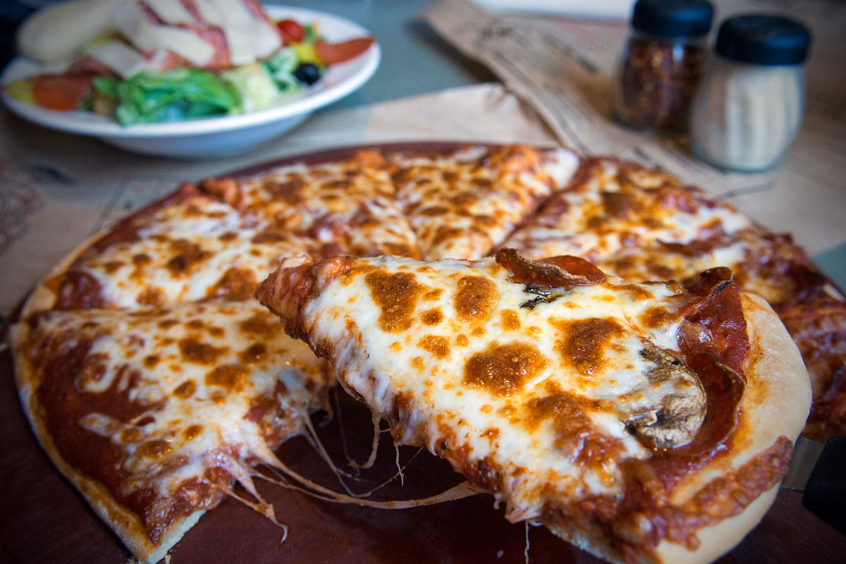 What is a thin crust pizza?