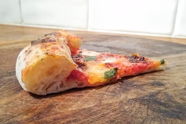 What is cold fermented pizza dough?