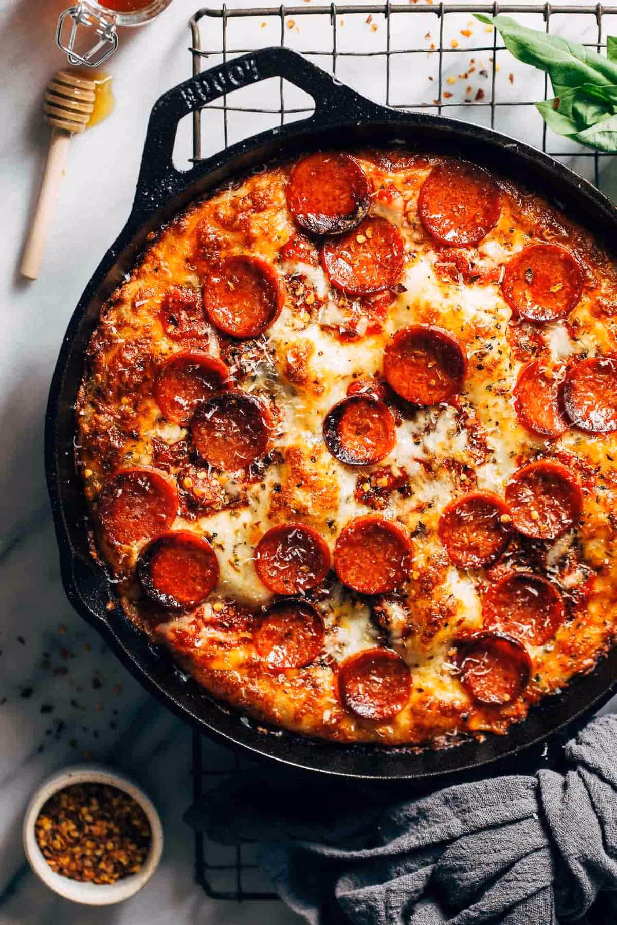 How do you make Detroit-style pizza dough?