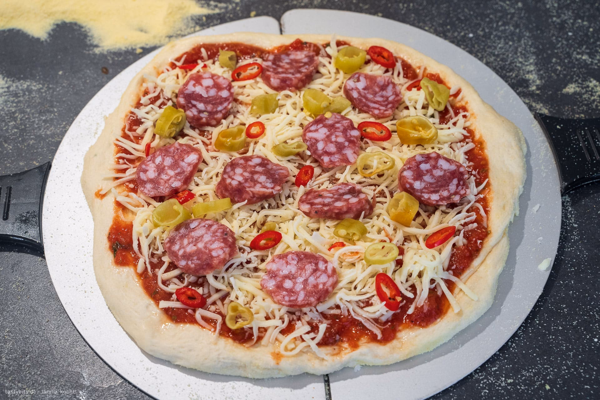 Wie kann man Pizza backen?