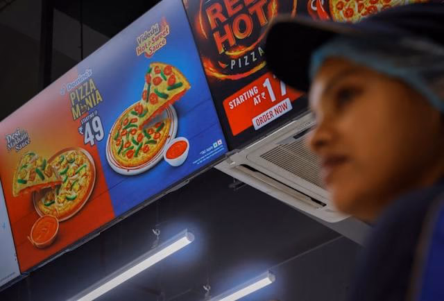 When did Domino's Pizza start in India?