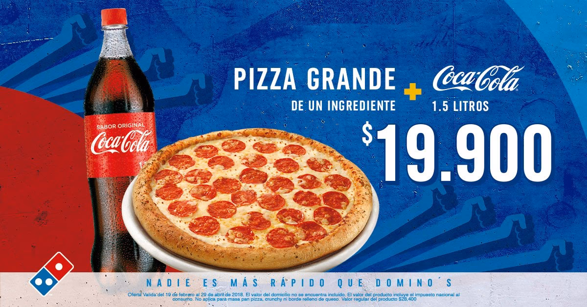 ¿Cuáles son las calificaciones de Domino's pizza Villacolombia?