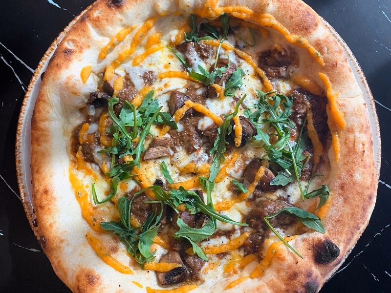 ¿Cuáles son los ingredientes de la pizza?