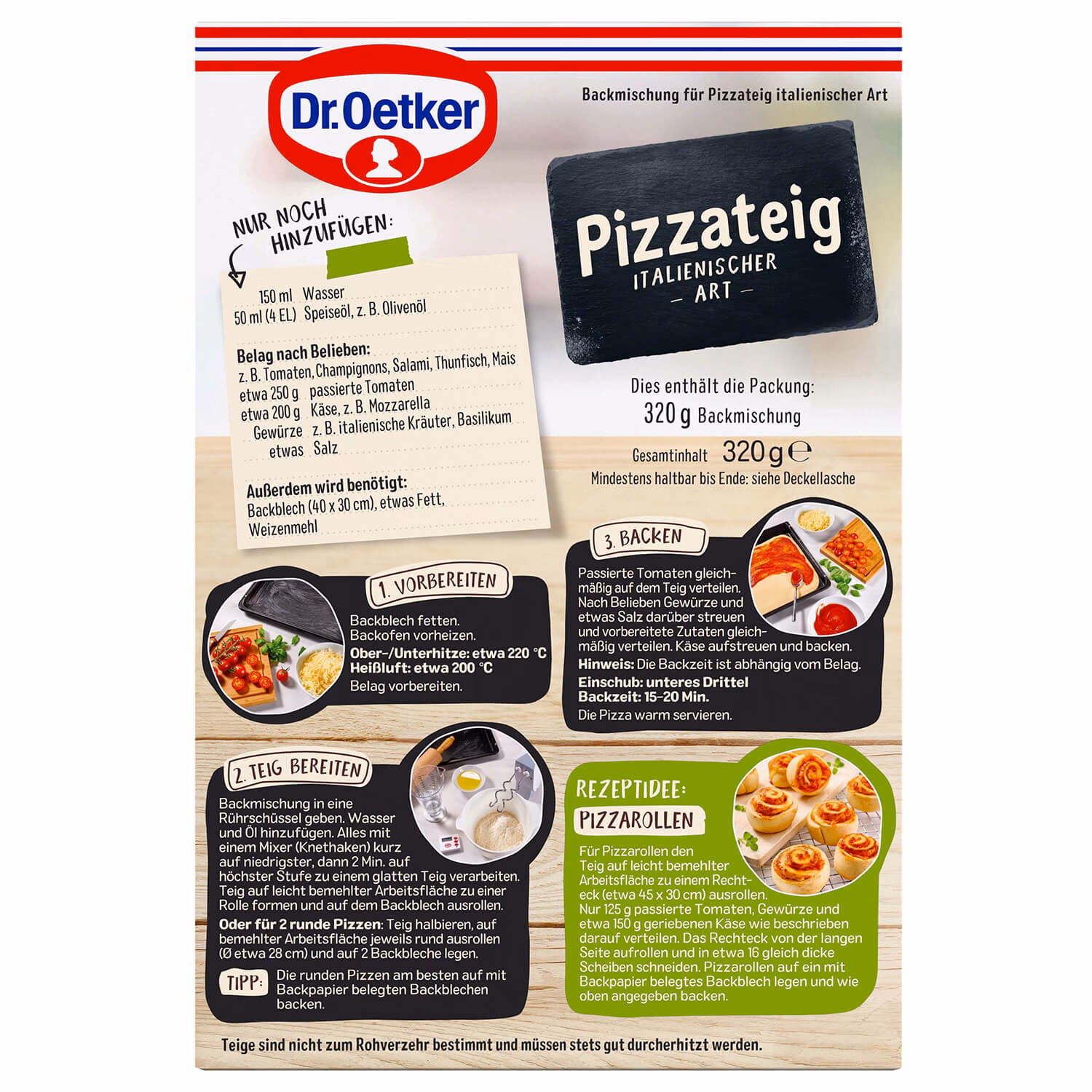 Was ist eine Backmischung?