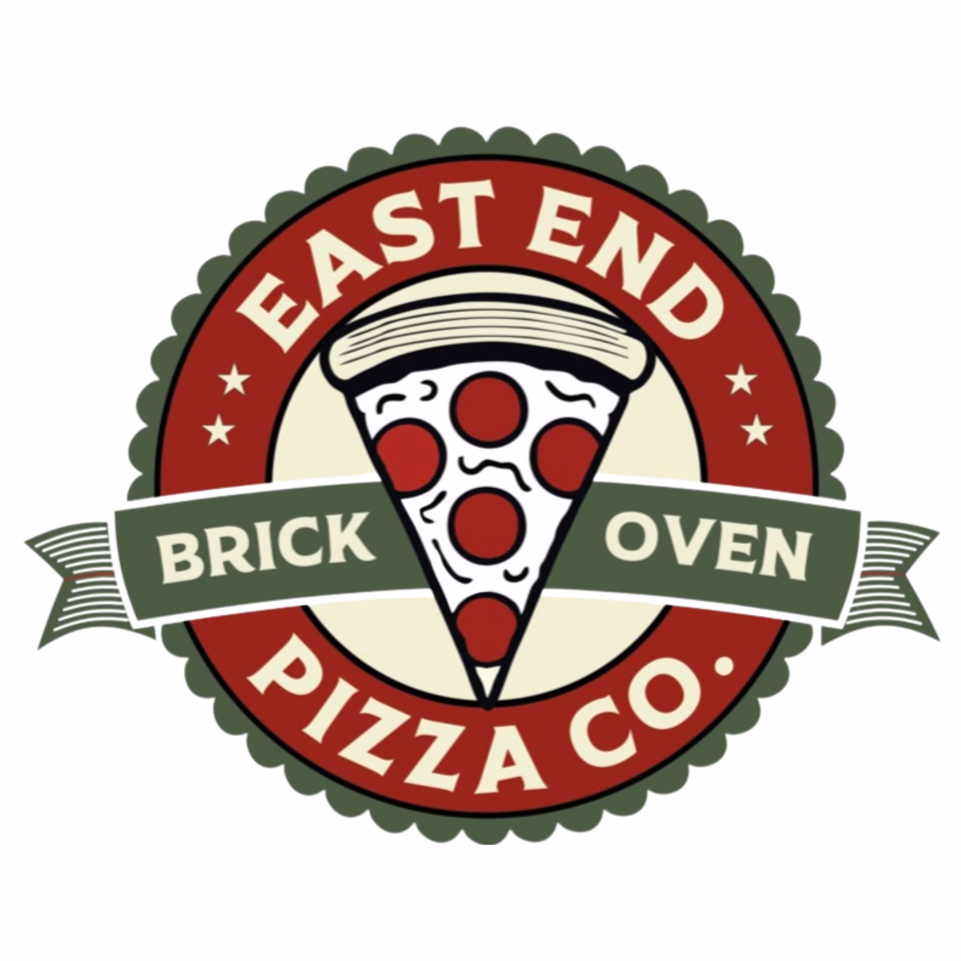 How do I pick up a pizza from east end Pizza Company?