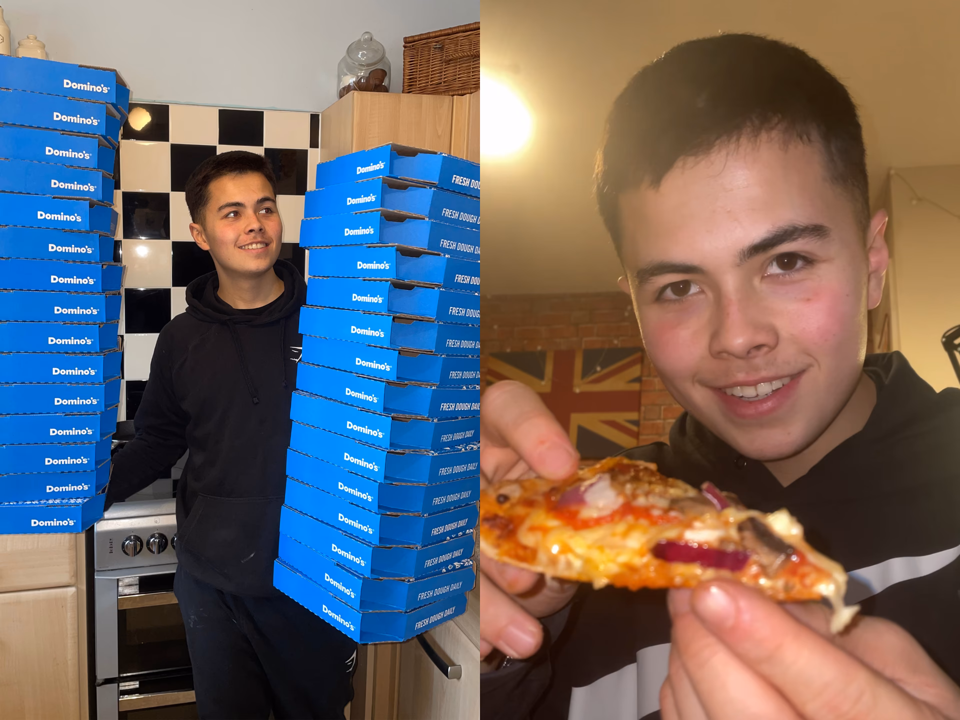 Wie viele Pizzas würde ich mit meinem Kind essen?