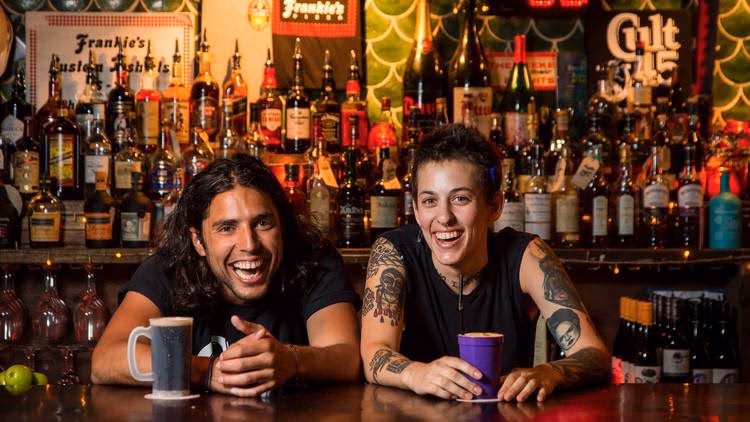 What was Frankie's like in Sydney?
