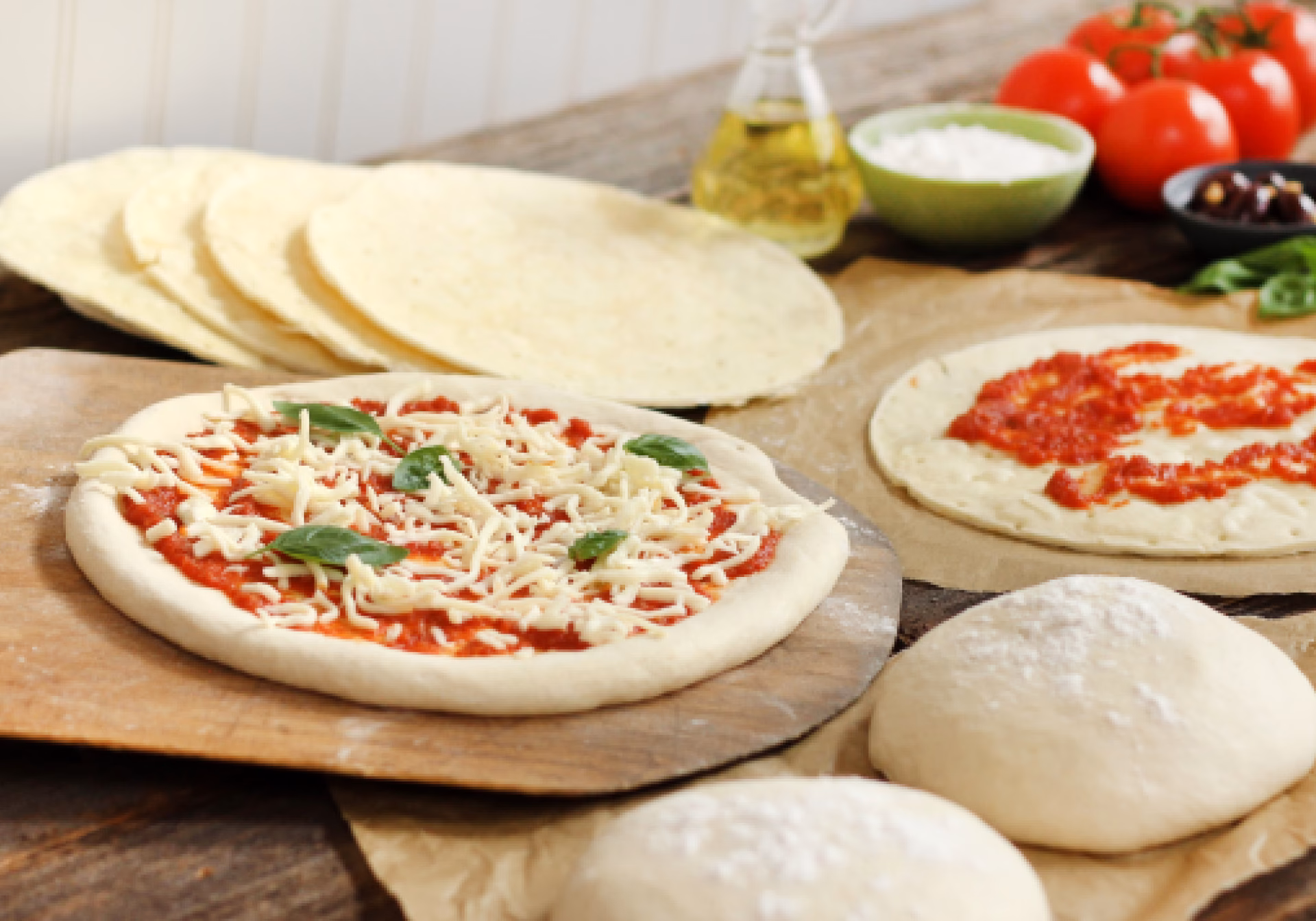Can you make pizza from frozen dough?