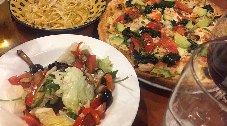 Wie viele Gerichte hat die Pizzeria La Grappa aus Gengenbach?