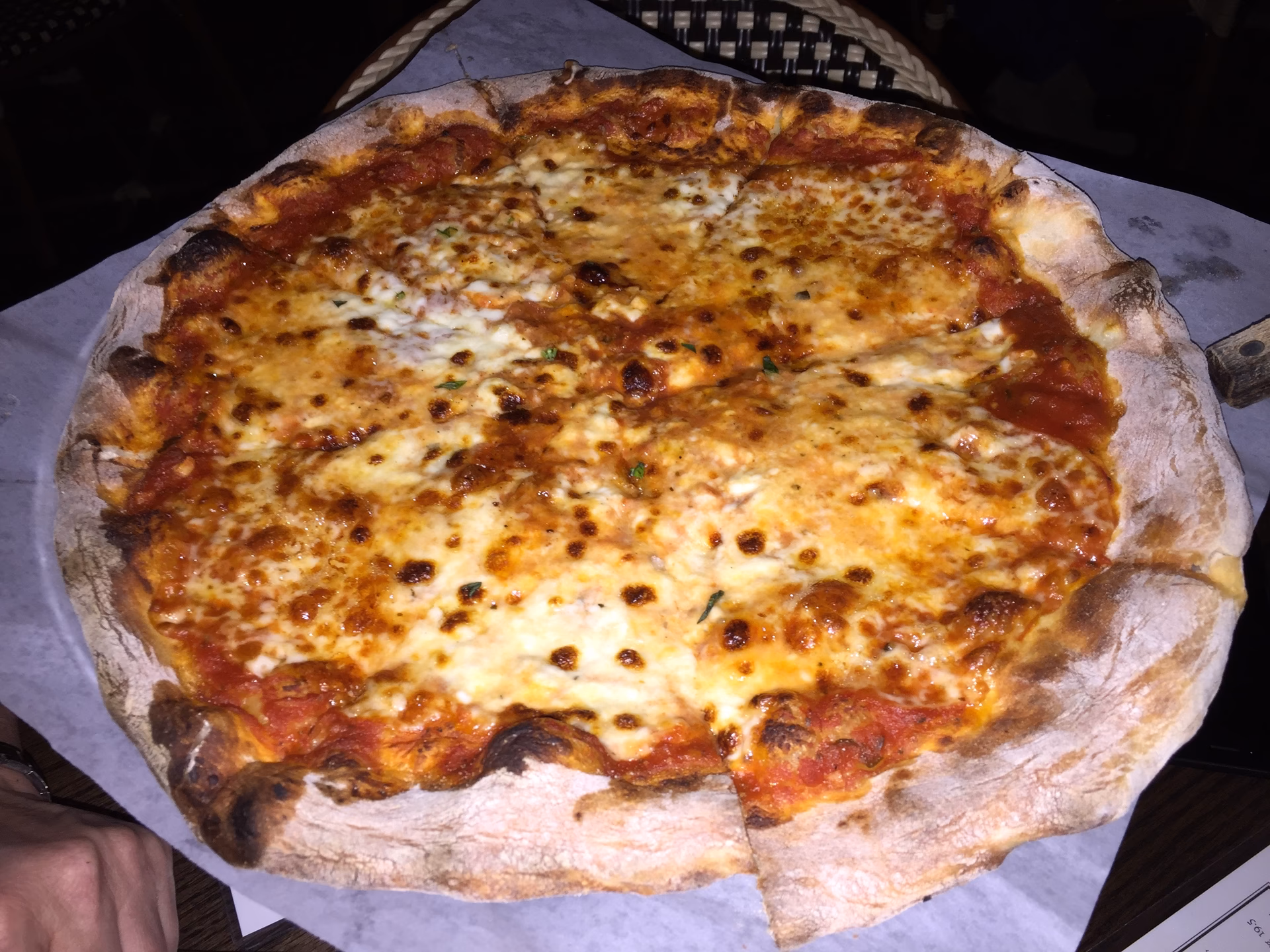 What is a chicken wing pizza?