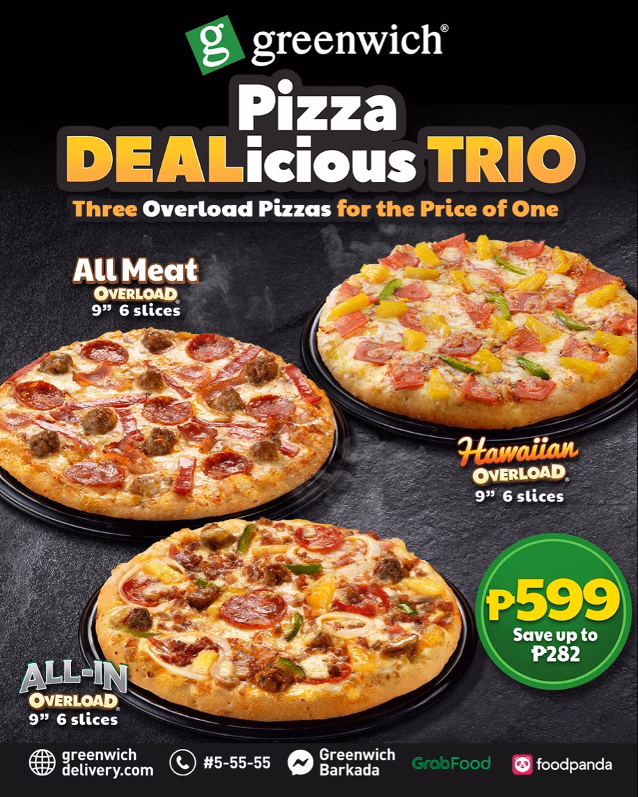 What can I eat at Greenwich Pizza?