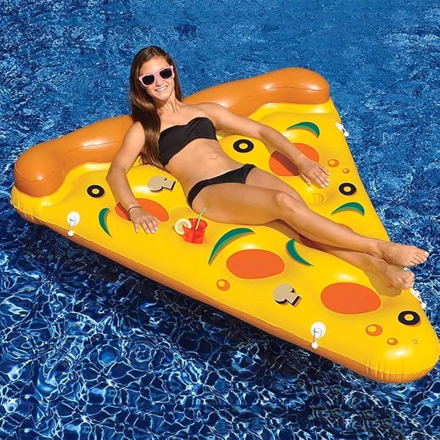 Kann man mit einer Luftmatratze ins Schwimmbad?