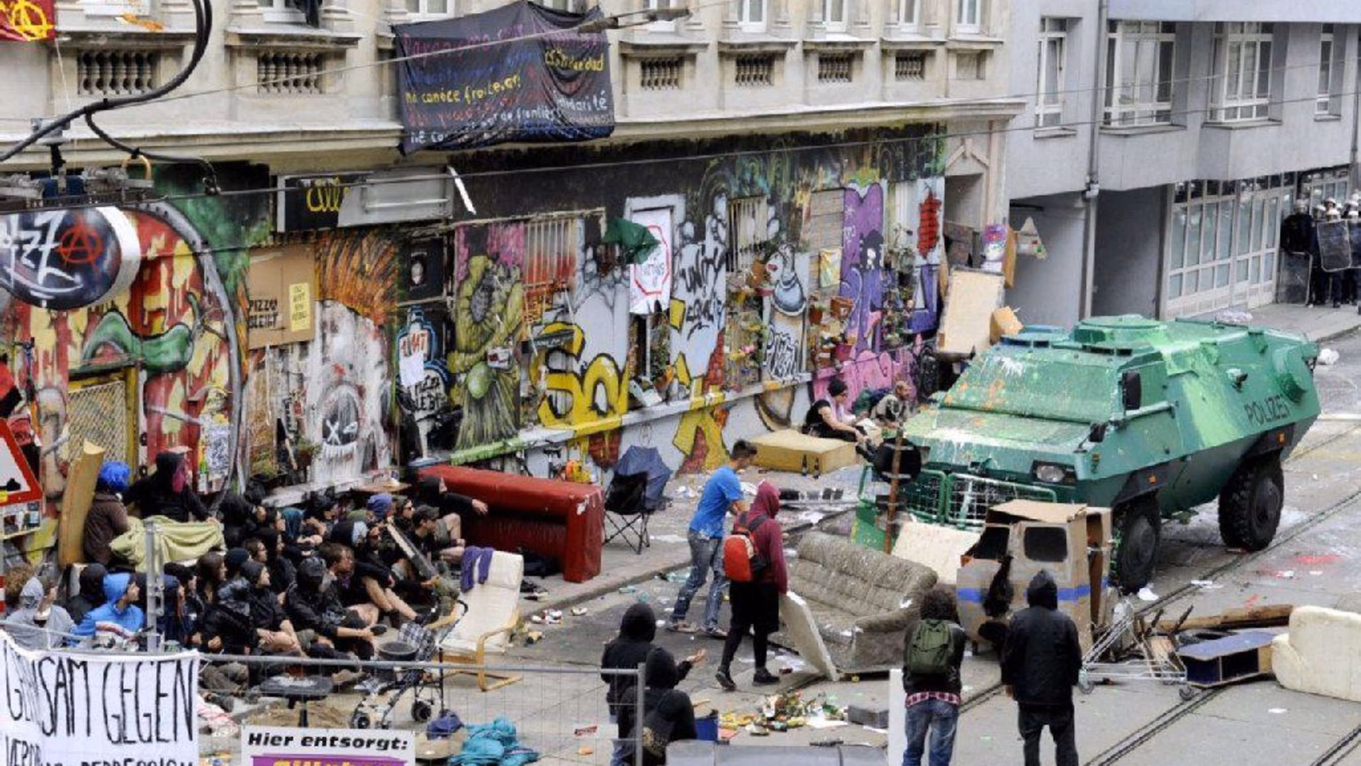 Welche Hausbesetzungen gibt es in Wien?