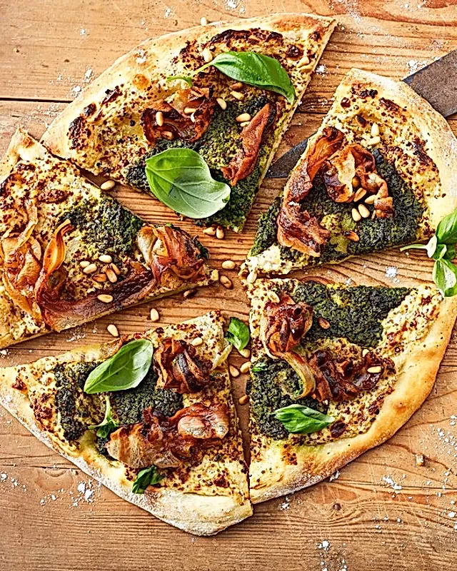 Wie kann man Pizza backen?