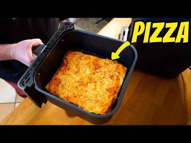 Kann man pizzabrötchen in der Heißluftfritteuse Backen?