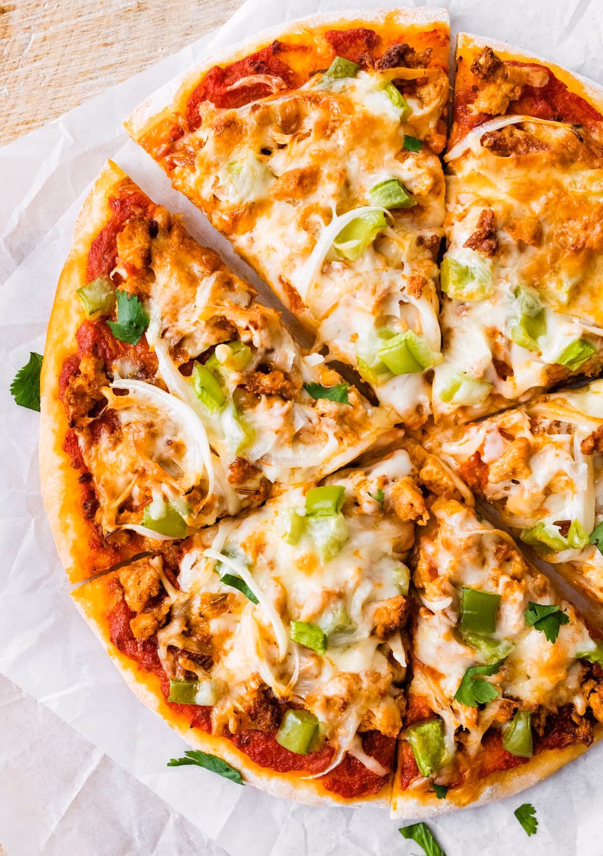 How do you make a high protein pizza crust?