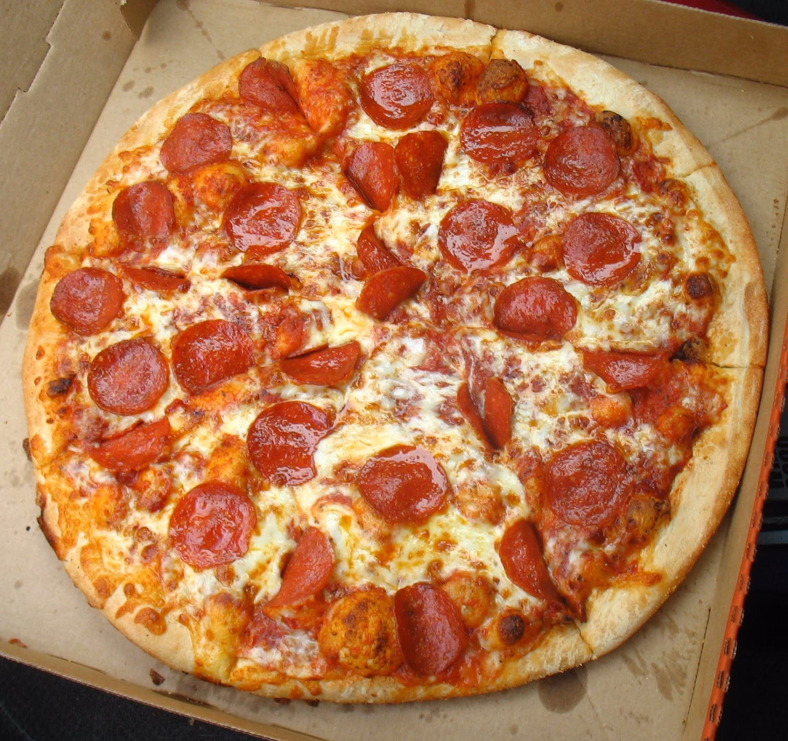 When are hot and ready pizzas available?