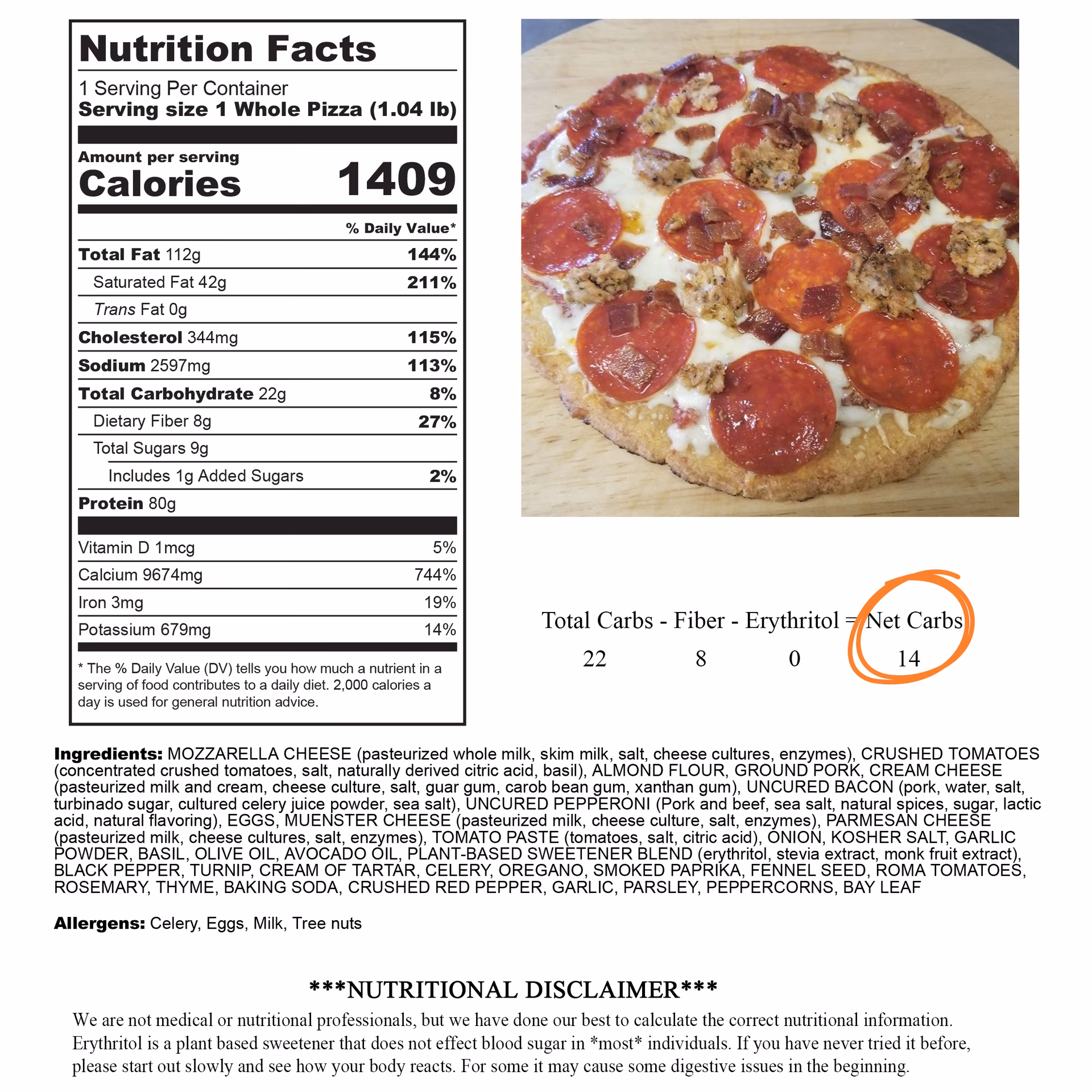 How much does a pizza slice weigh?