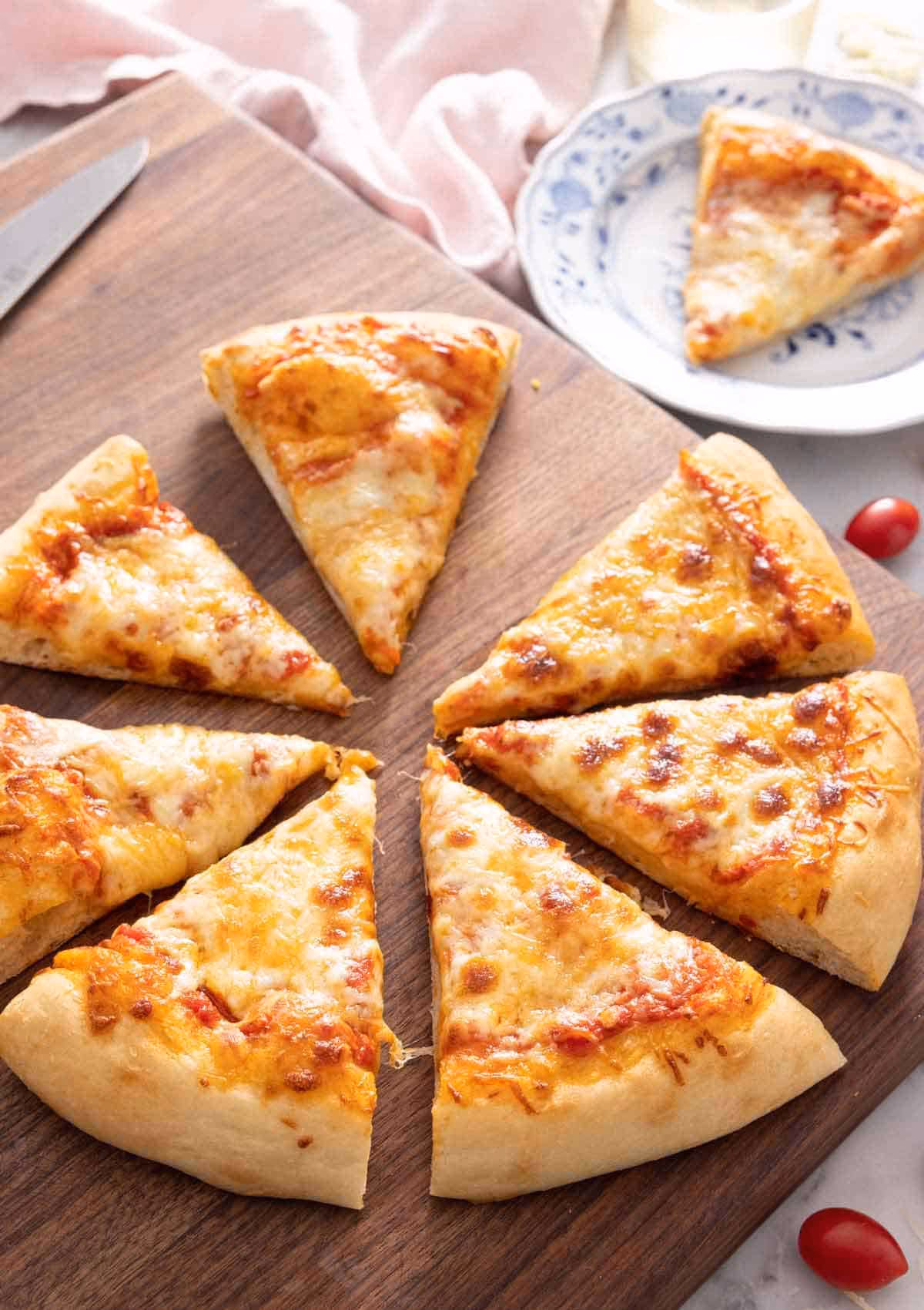 Can you make cheese pizza from scratch?