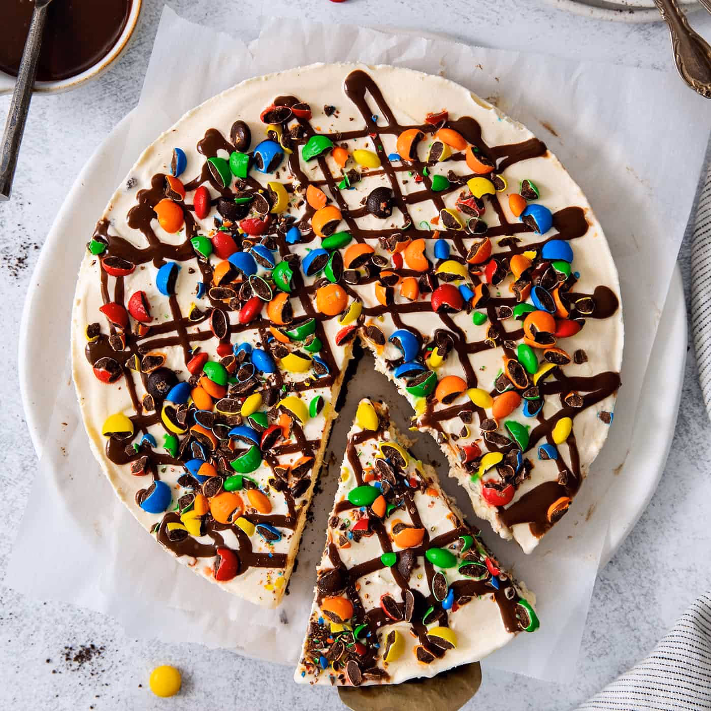 What is ice cream pizza?