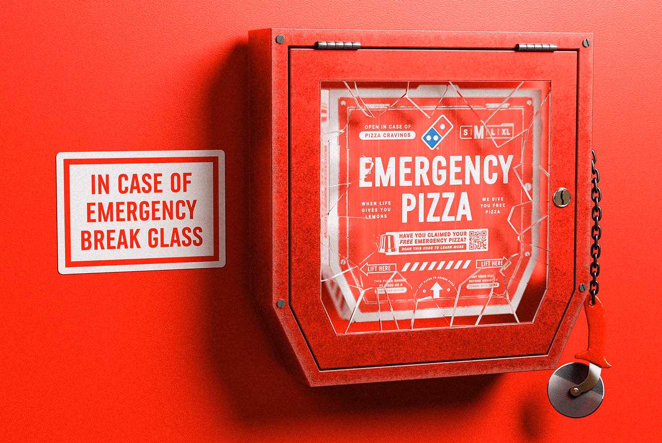 How do I claim Emergency Pizza?