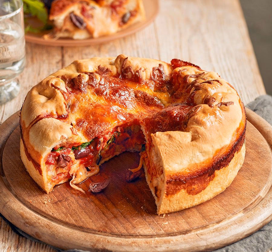 Are pizzas really pies?