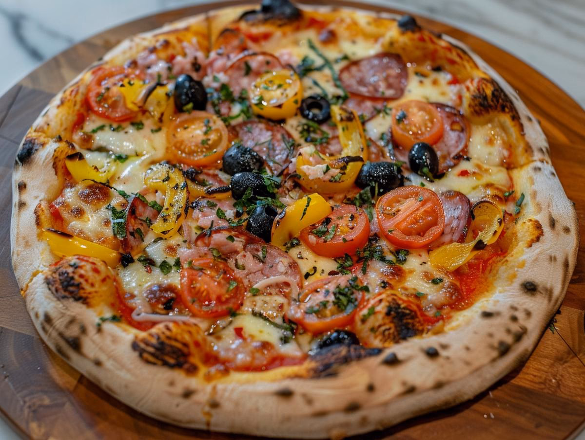 Welche Möglichkeiten gibt es eine Pizza zu belegen?