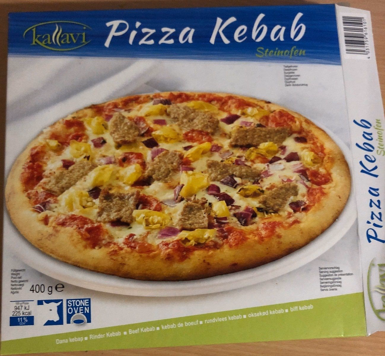 What is kebab pizza?