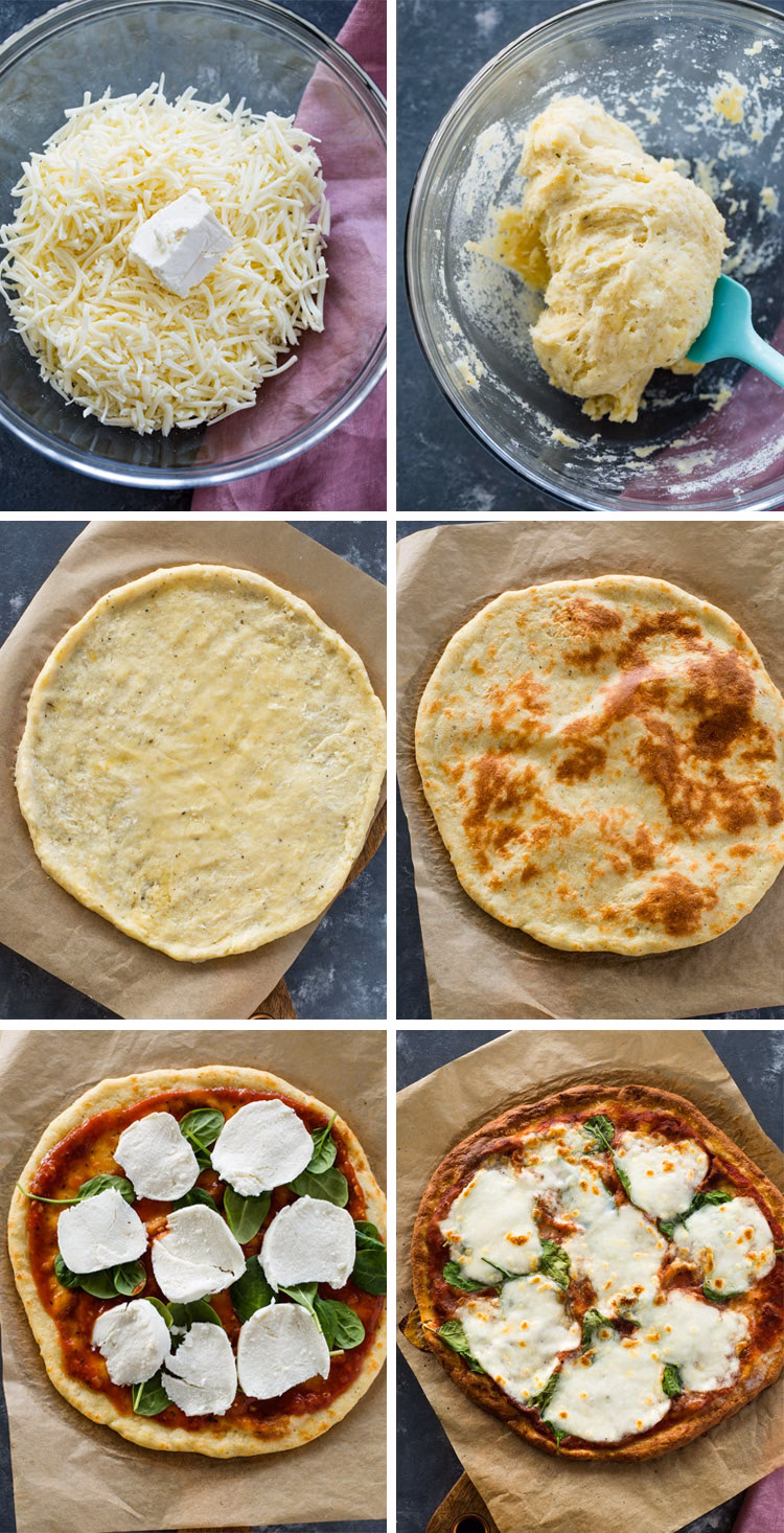 Wie viele Zutaten braucht man für Keto Pizzateig?