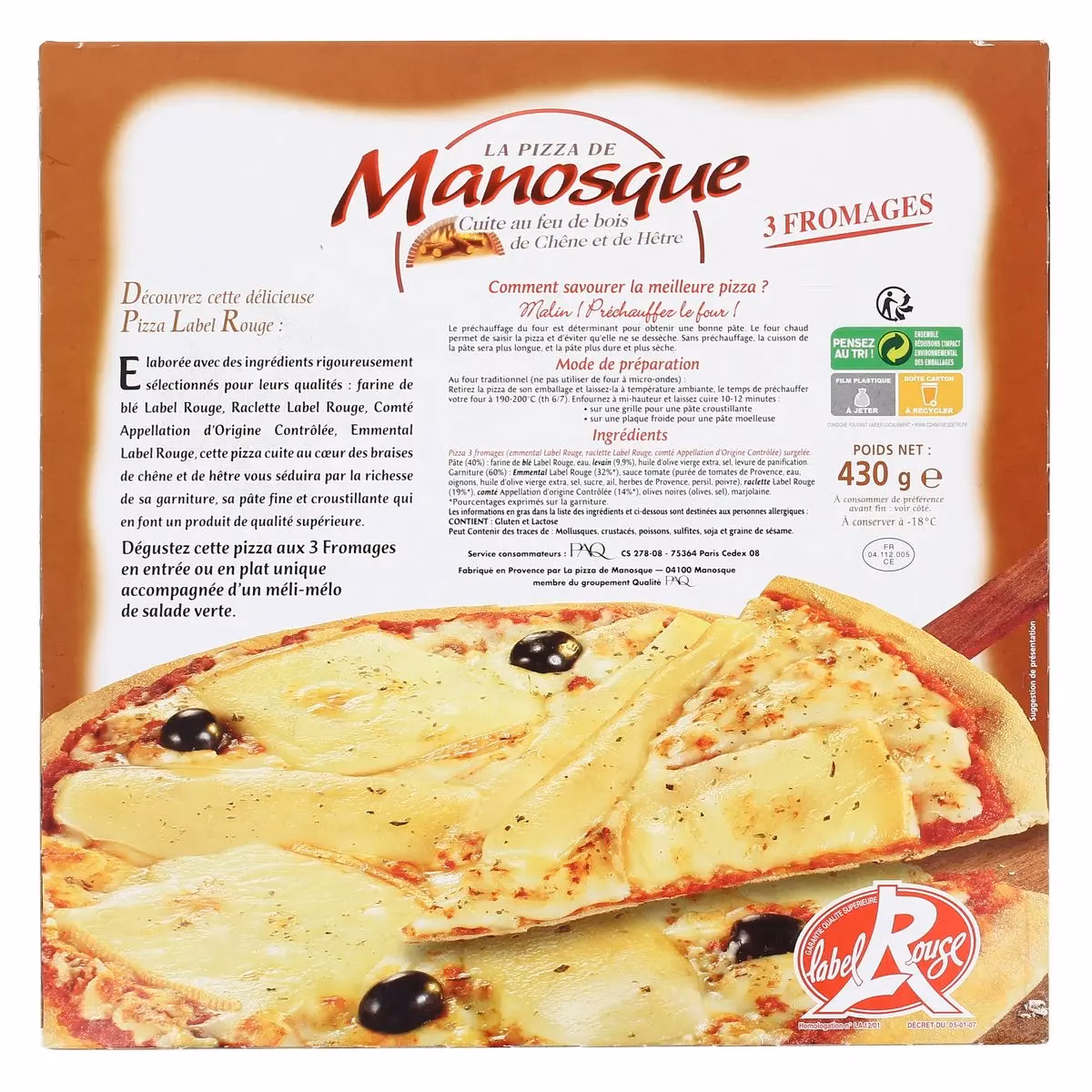 Qu'est-ce qui rend la pizza de Manosque si spéciale ?