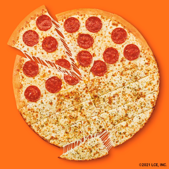 How many calories are in a Little Caesars Pizza?
